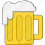 ale, beer, beverage, chilled beer, drink, mug 