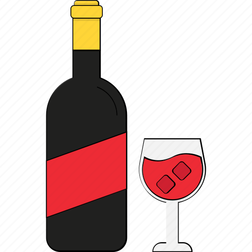 Alcohol, champagne bottle, drink, wine, wine bottle icon - Download on Iconfinder