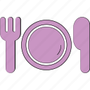 cutlery, cutlery set, fork, kitchen, knife, restaurant, tableware
