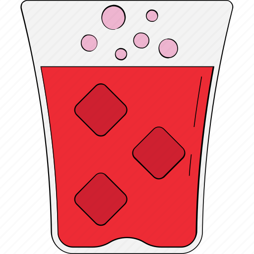 Cold drink, drink, ice cubes, juice, refreshing juice icon - Download on Iconfinder