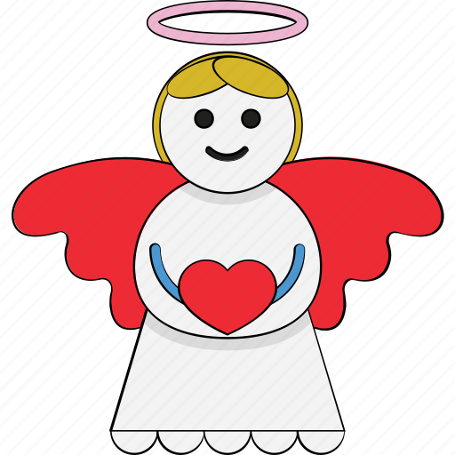 Angel, christian, christmas angel, fairy, saint icon - Download on Iconfinder