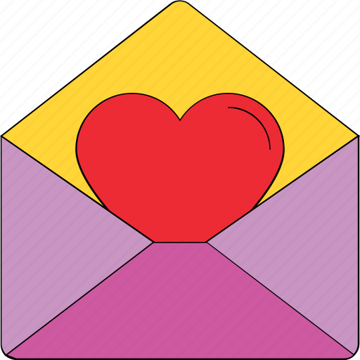 Envelope, love greeting, love letter, love message, valentine greeting icon - Download on Iconfinder