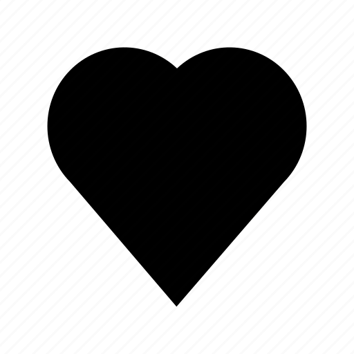 Heart, like, love, love symbol, valentine heart icon - Download on Iconfinder