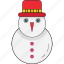 christmas, christmas snowman, snowman, snowperson, winter 