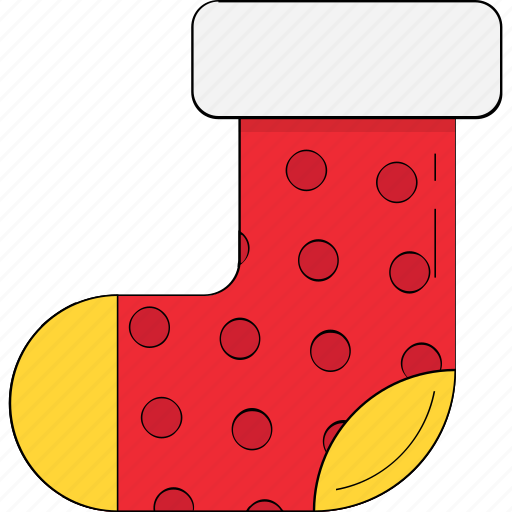 Christmas accessories, christmas socks, christmas stocking, fur stocking, stocking fillers icon - Download on Iconfinder