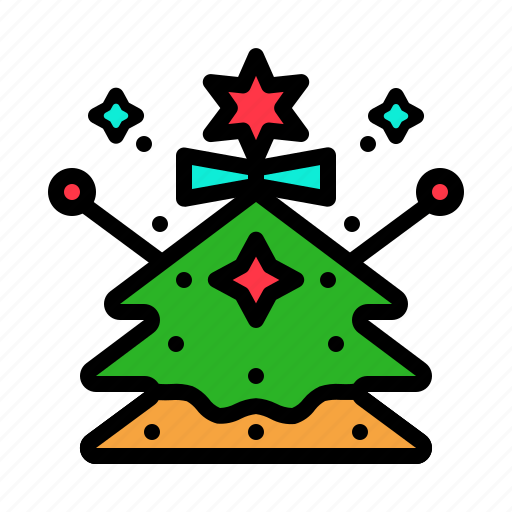 Christmas, tree, winter, cold, holiday, celebration, xmas icon - Download on Iconfinder