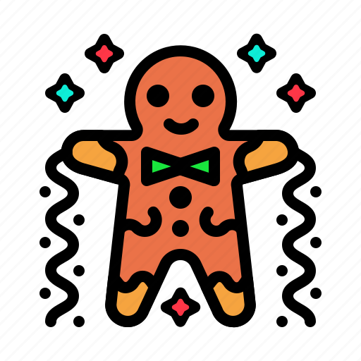 Ginger, xmas, celebration, gift, candy, sweet, winter icon - Download on Iconfinder