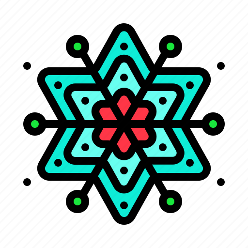Snowflake, christmas, tree, winter, cold, holiday, celebration icon - Download on Iconfinder