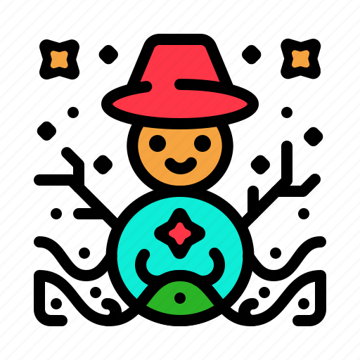 Snowman, winter, christmas, cold, celebration, decoration, holiday icon - Download on Iconfinder