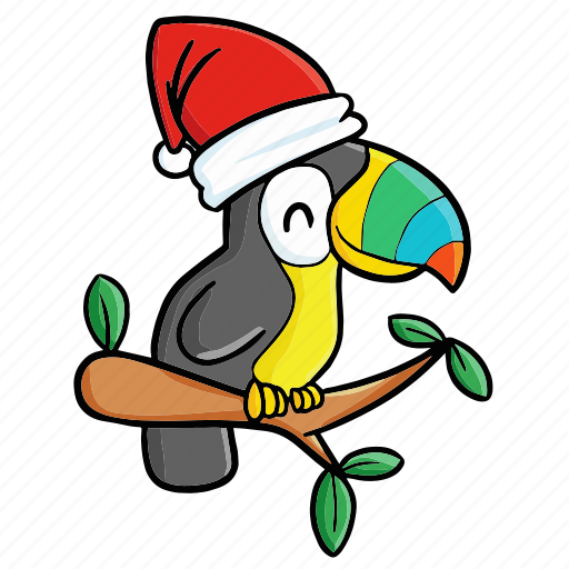 Bird, colorful, xmas, christmas, celebration, santa, decoration icon - Download on Iconfinder