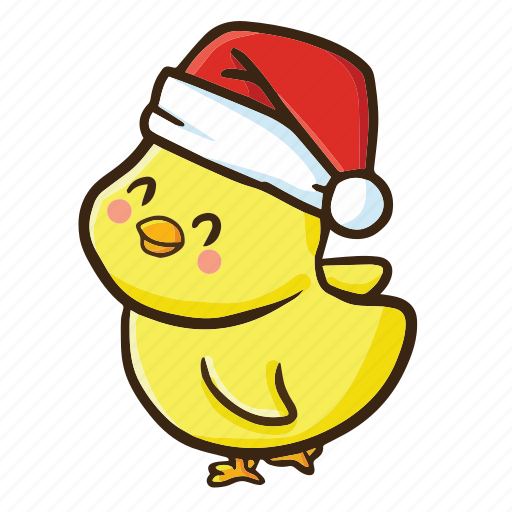 Xmas, christmas, decoration, celebration, santa, chicken, baby icon - Download on Iconfinder