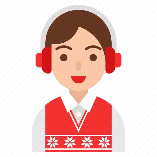 Avatar, christmas, human, people, xmas icon - Download on Iconfinder