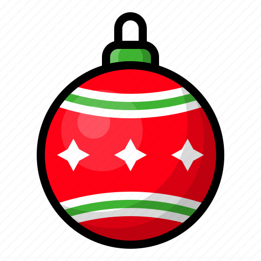 Ball, bauble, christmas, christmas ball, decoration, ornament, xmas icon - Download on Iconfinder