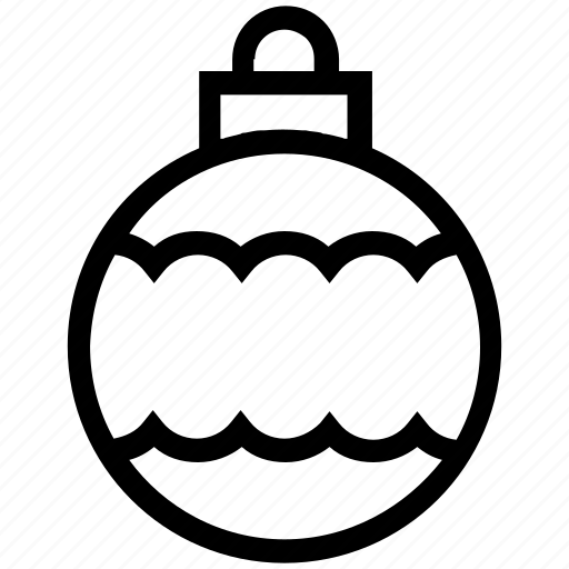 Ball, bauble, christmas, christmas ball, decoration, holidays, party icon - Download on Iconfinder