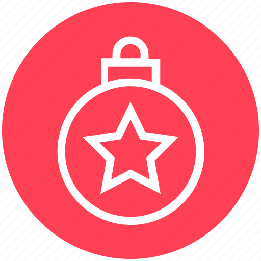 Ball, bauble, christmas, christmas ball, decoration, holidays, star icon - Download on Iconfinder