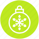 ball, bauble, christmas, christmas ball, decoration, holidays, snowflake