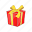 bow, box, cartoon, gift, present, ribbon, style 