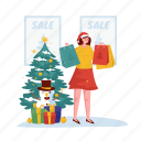 shopping, sale, xmas, christmas, season, winter, holiday, promotion, celebration 