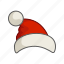 new year, santa hat, santa, hat, christmas 