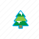 christmas, christmas tree, gift, holidays, ice, snow, xmas