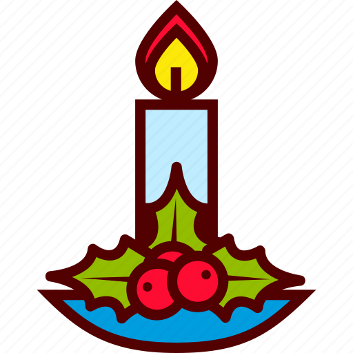 Candle, christmas, decoration icon - Download on Iconfinder