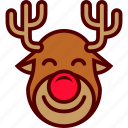 christmas, claus, reindeer, santa, sled