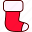 christmas, decoration, sock, xmas 