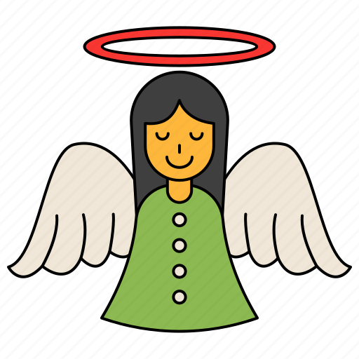 Angel, christmas, avatar, wings, religion icon - Download on Iconfinder