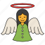angel, christmas, avatar, wings, religion 