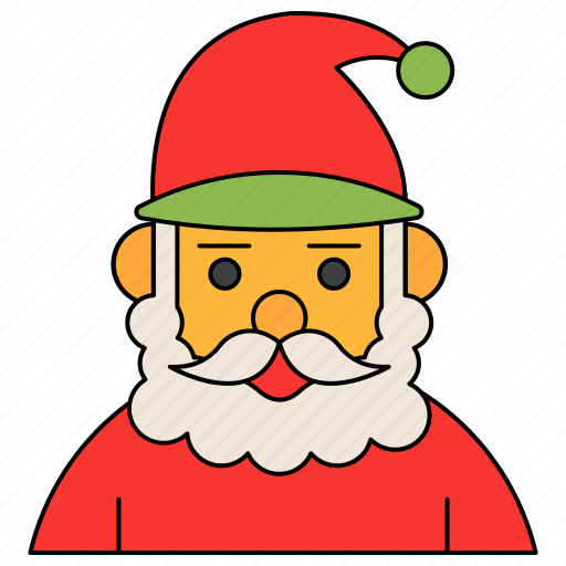 Santa, christmas, avatar, person, hat icon - Download on Iconfinder