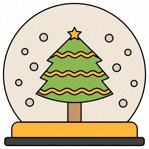 Snowglobe, christmas, decoration, celebration, party icon - Download on Iconfinder