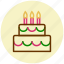 cake, candle, birthday cake, celebration, flame, wedding cake 