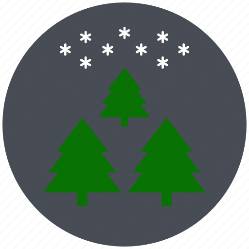 Pine, sky, snowflake, tree, winter, xmas, christmas trees icon - Download on Iconfinder