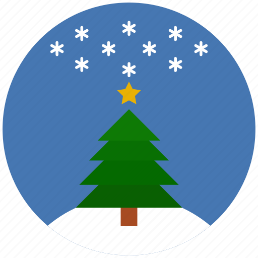 Christmas, pine, sky, snowflake, star, winter, xmas icon - Download on Iconfinder