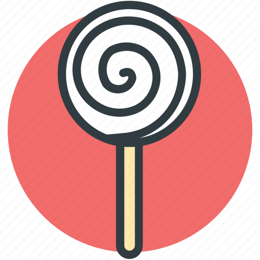 Candy stick, confectionery, lollipop, lolly, sweet snack icon - Download on Iconfinder