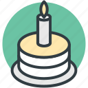 birthday cake, cake, cake with candle, celebration, christmas cake