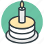birthday cake, cake, cake with candle, celebration, christmas cake 