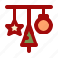 ornament, hanging, decorating, christmas 
