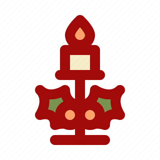 Decoration, candlestick, ambience, christmas icon - Download on Iconfinder