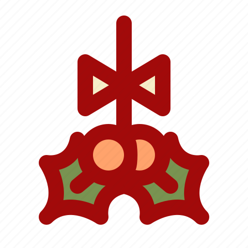 Mistletoe, decoration, kissing, under the mistletoe icon - Download on Iconfinder