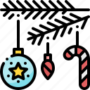ball, bulb, candy, christmas, decoration, ornament, winter