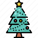 christmas, decoration, holiday, pine, tree, winter, xmas