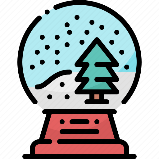 Ball, christmas, decoration, gift, snow, snowball, winter icon - Download on Iconfinder
