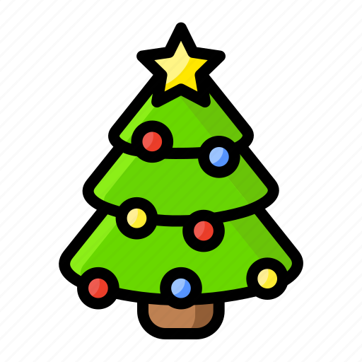 Christmas, tree, decoration, gift, holiday, present, santa icon - Download on Iconfinder