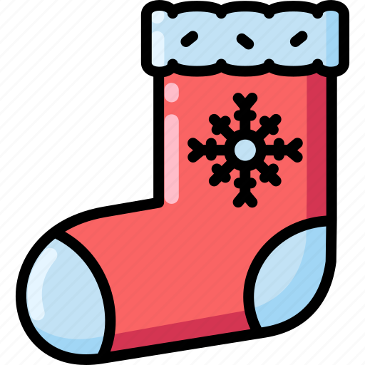 Christmas, sock, gift, clothing, fashion icon - Download on Iconfinder