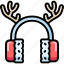 christmas, earplug, earmuff, headphone, winter 