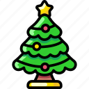 christmas, tree, decoration, nature, winter