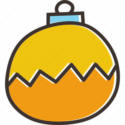 Ball, bauble, christmas, decoration, new year, celebration icon - Download on Iconfinder