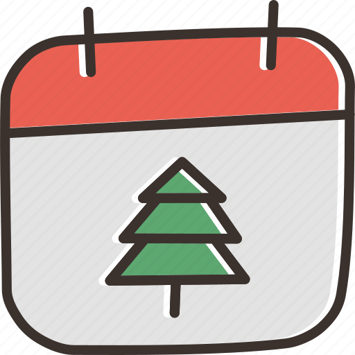 Calendar, christmas, date, december, festival, day, new year icon - Download on Iconfinder