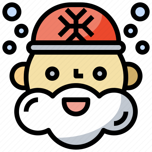 Ancient, avatar, characte, christmas, claus, father, happy icon - Download on Iconfinder